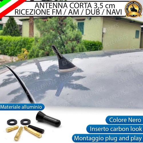 Antenna corta cm nero - antenna,